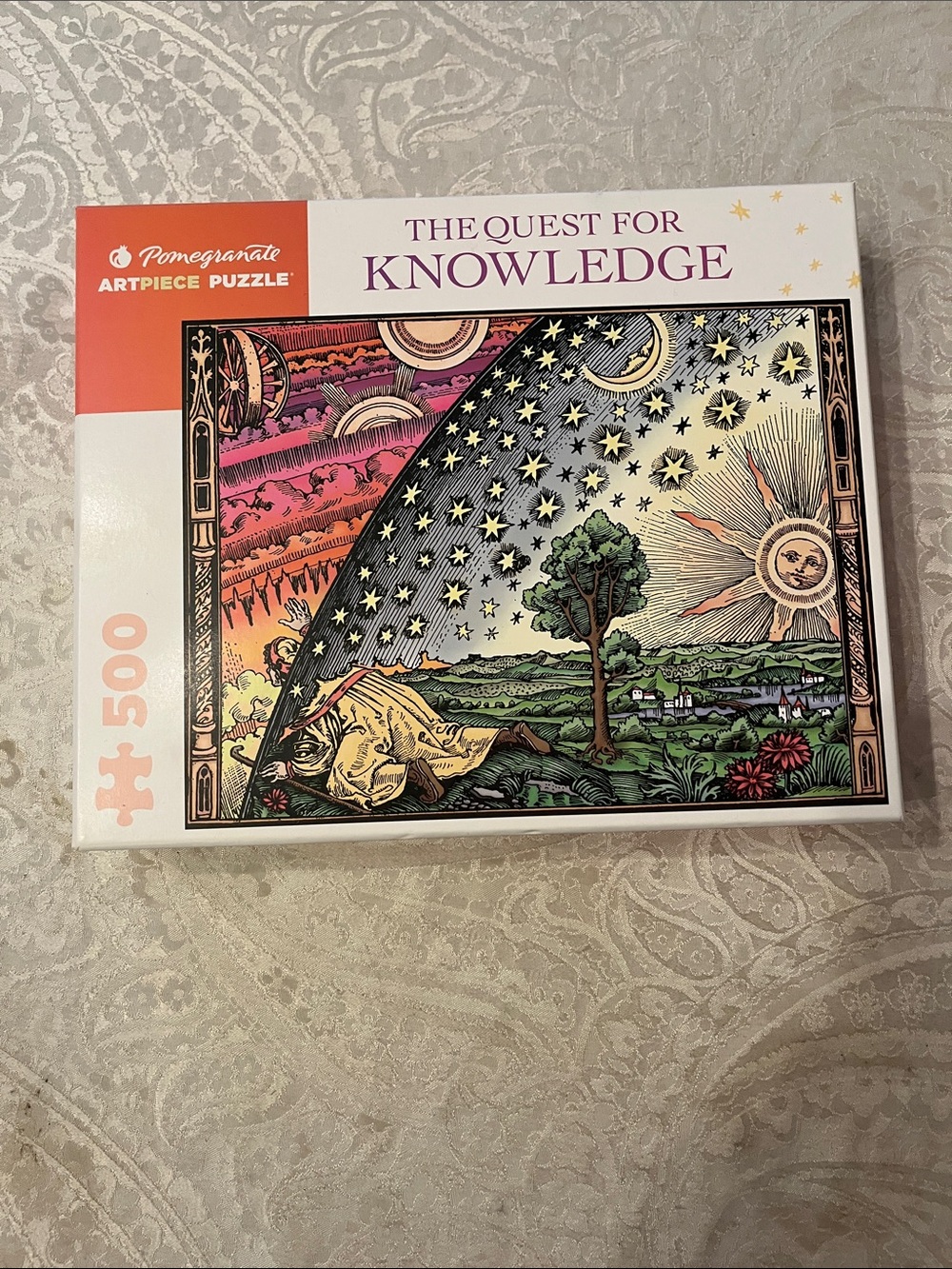 Pomegranate 'The Quest for Knowledge' 500-Piece Jigsaw Puzzle - Multicolor EUC